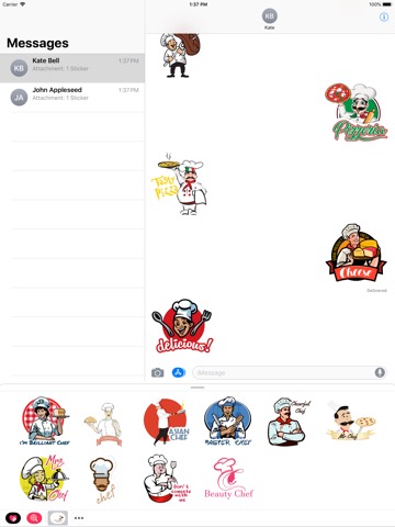 Chef Stickersのおすすめ画像5