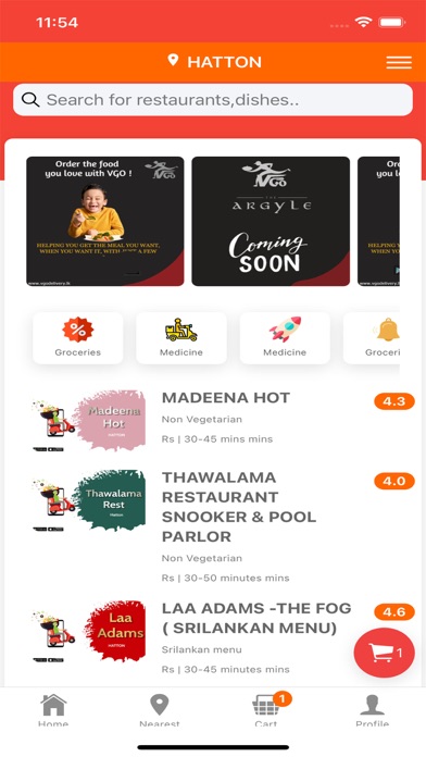 Screenshot #2 pour VGO food delivery