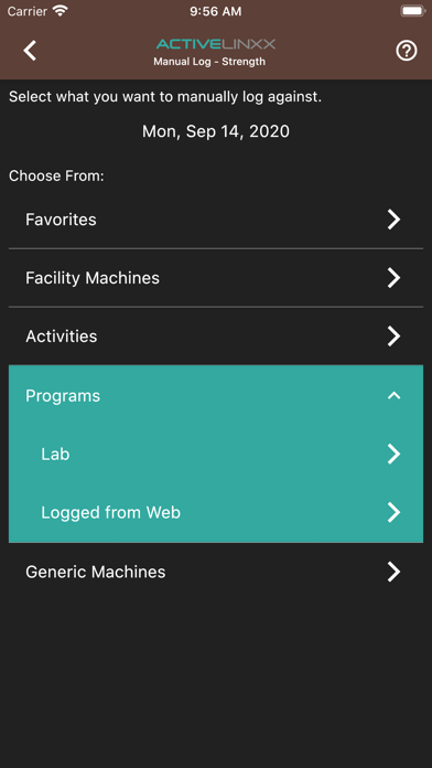 ActiveLinxx Mobile Screenshot