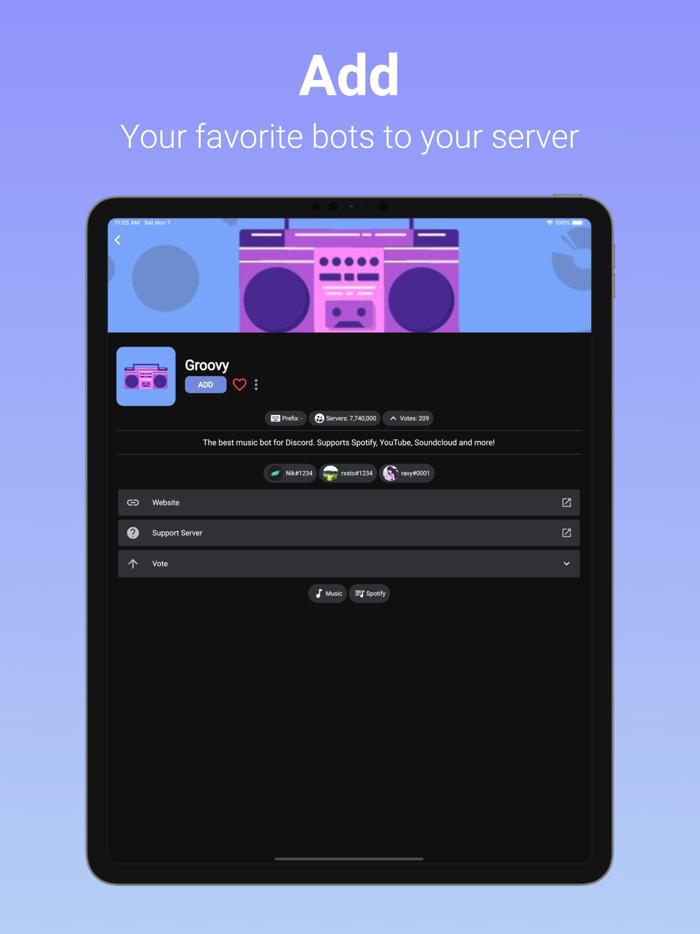 Bots for Discord