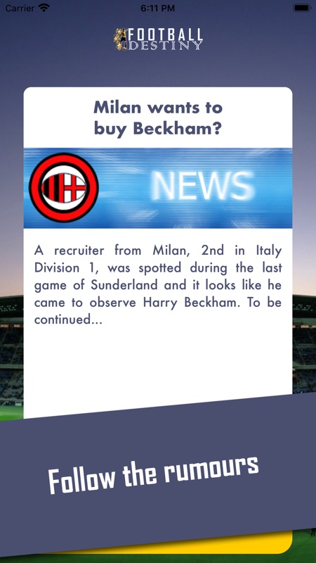 Football Destiny screenshot 6