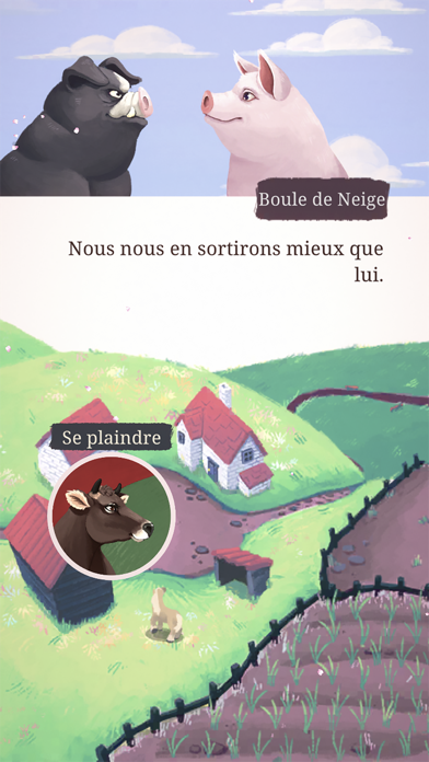 Screenshot #1 pour La Ferme des Animaux d'Orwell