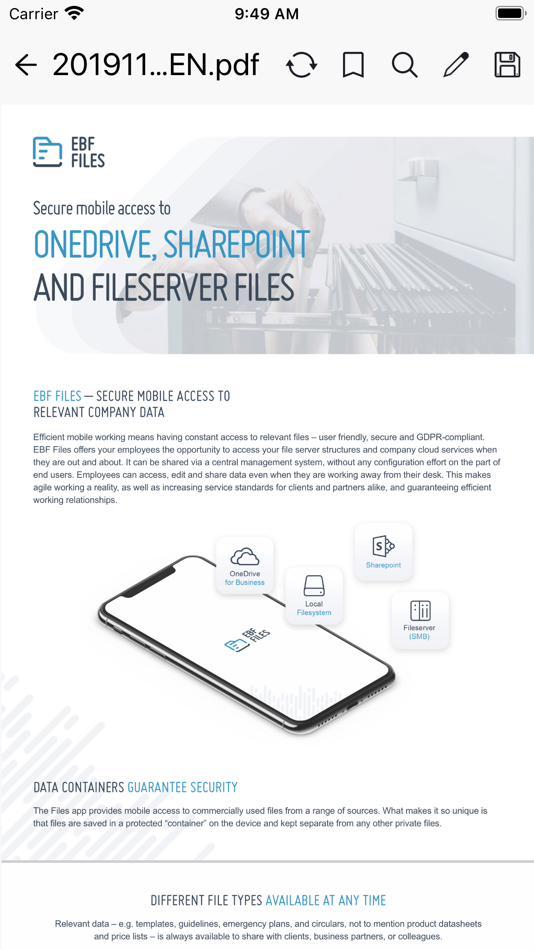 #5. EBF Files (iOS) 由: EBF-EDV Beratung Foellmer GmbH