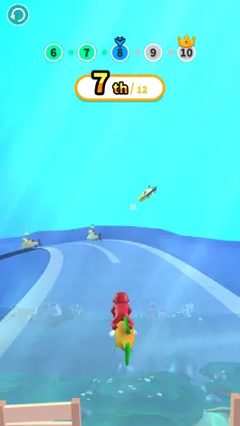 Game screenshot Underwater Race! apk