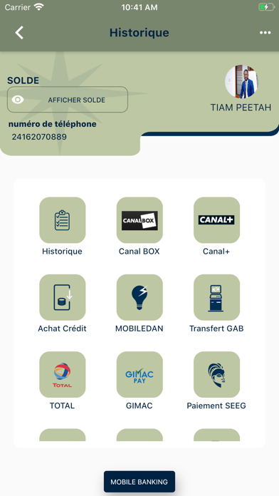 BGFIMobile Gabon screenshot 4