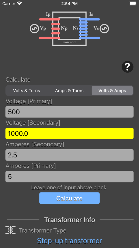 #9. Transformer Calculator Plus (iOS) 由: Nitrio