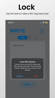 nfc - reader & writer iphone screenshot 3