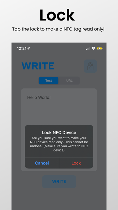 Screenshot #3 pour NFC - Reader & Writer