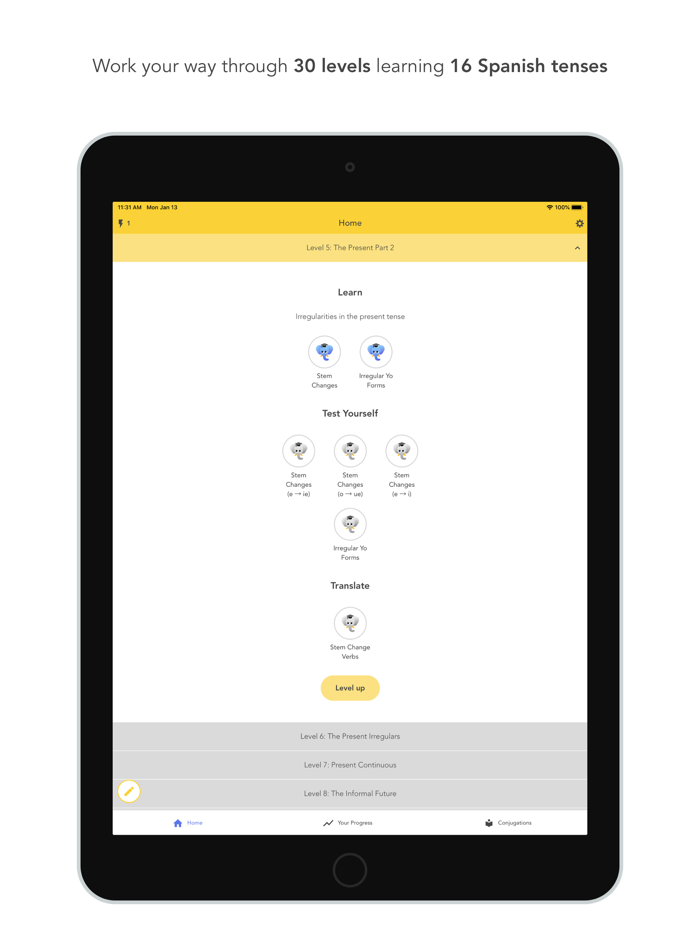 Ella Verbs Learn Spanish
