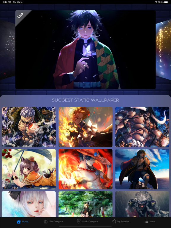 Screenshot #4 pour HQ Live Wallpaper for iPad