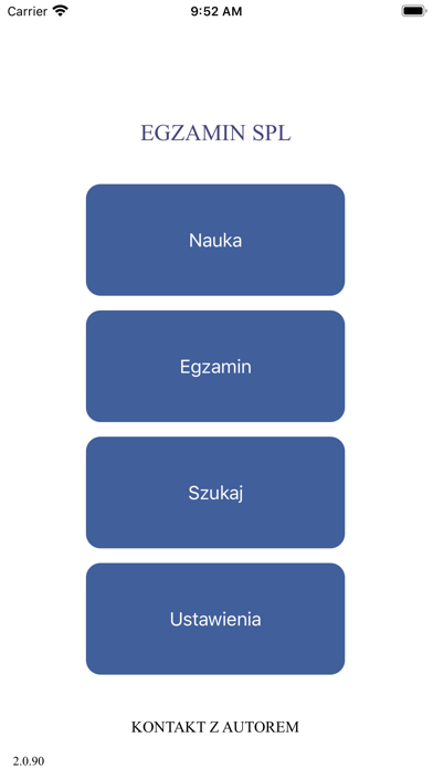 Screenshot #1 pour Egzamin ULC SPL