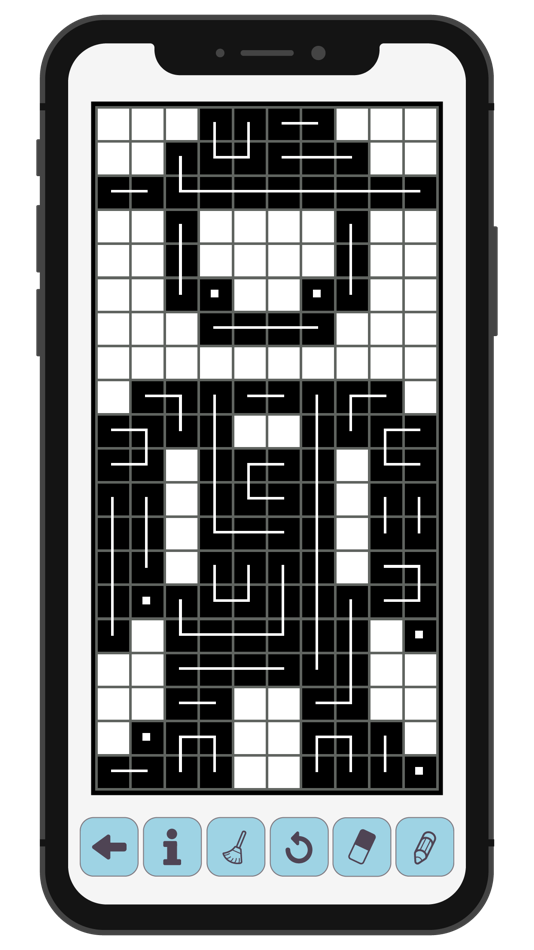 #2. FCross Link-a-Pix Puzzles (iOS) 由: Amir Kadyrov