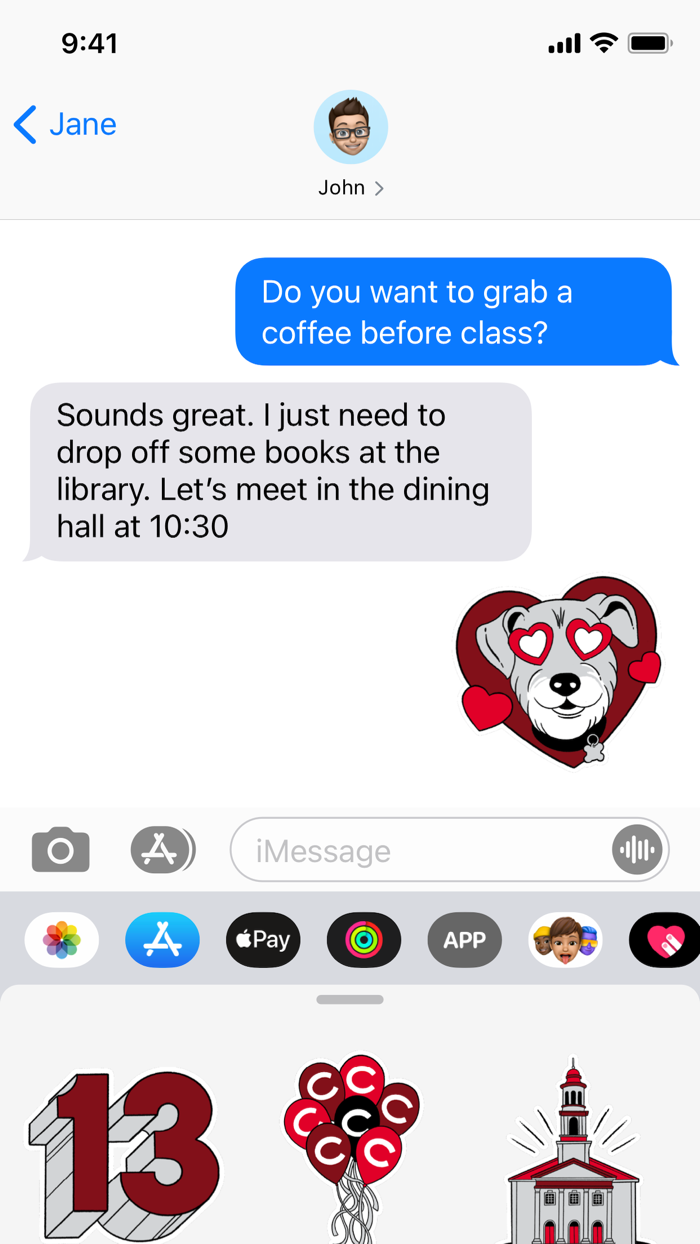 Colgate University Stickers