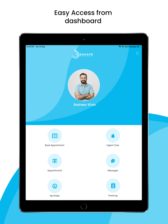 SHAAFE iPad screenshot 1 - Health & Fitness app
