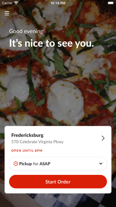 Primavera Pizzeria & Grill Screenshot