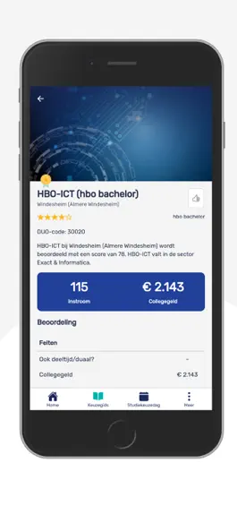 Game screenshot Studiekeuzeapp apk