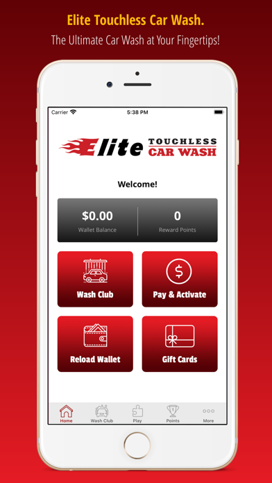 Elite Touchless Car Wash Screenshot