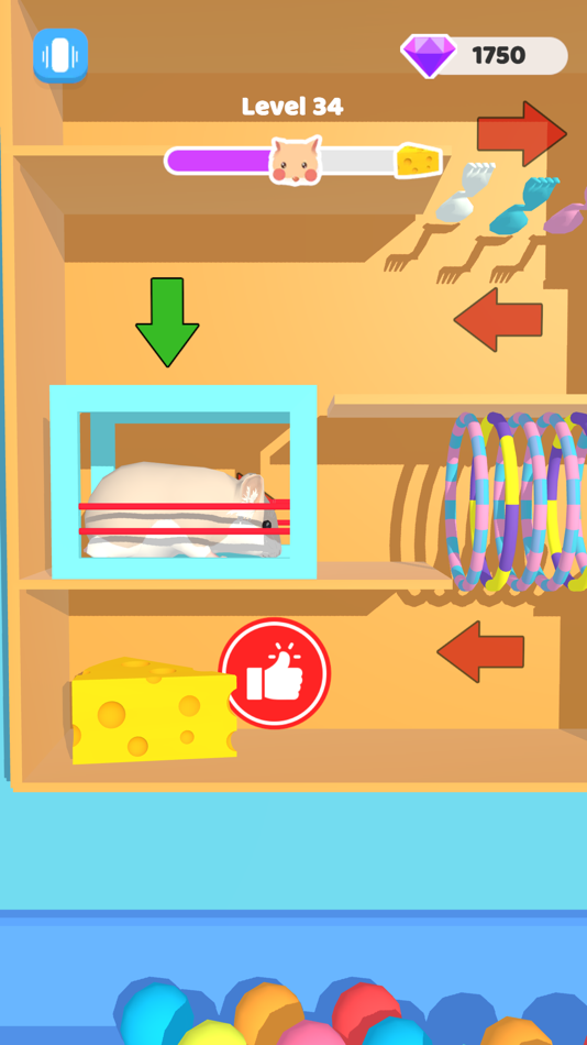 #3. Hamster Maze Run (iOS) Podle: 庆龙 刘