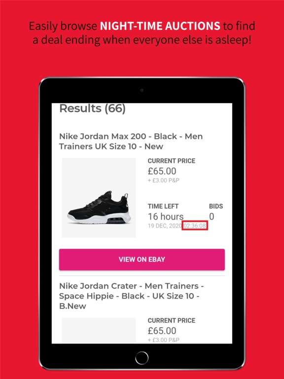 bidkit local ebay deals finder iPad screenshot 5 - Shopping app