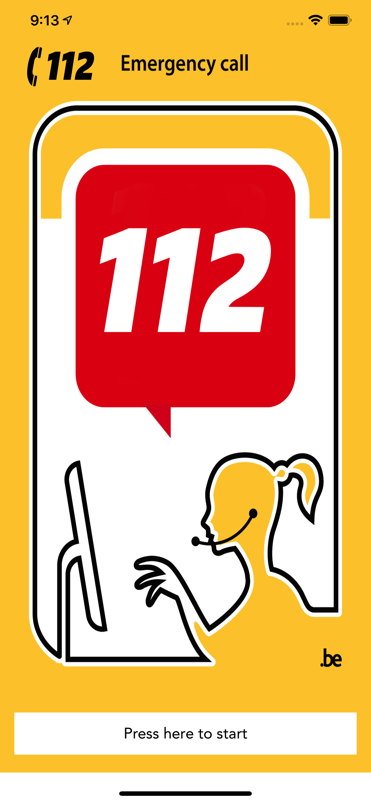 112 BE
