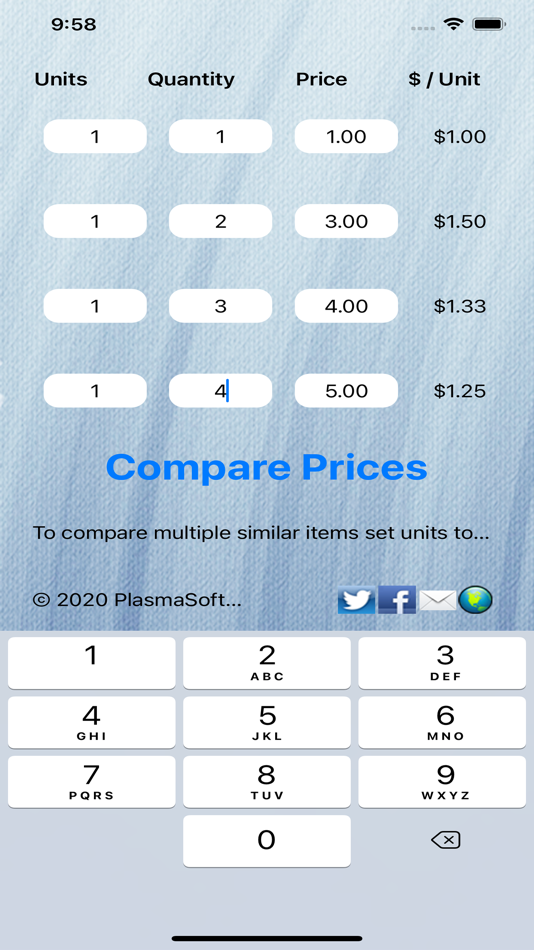 #4. iCompare Prices (iOS) 由: Kevin Marshall