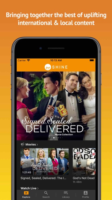 Shine TV Screenshot