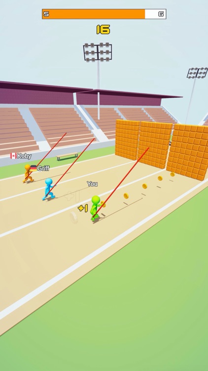 Pole Vault Run 3D