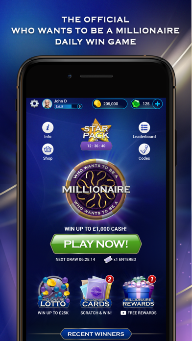Screenshot #1 pour Millionaire - Daily Win