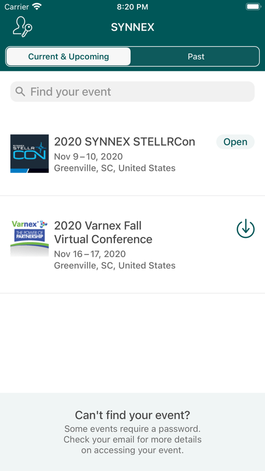 SYNNEX Events - 1.9.6 - (iOS)