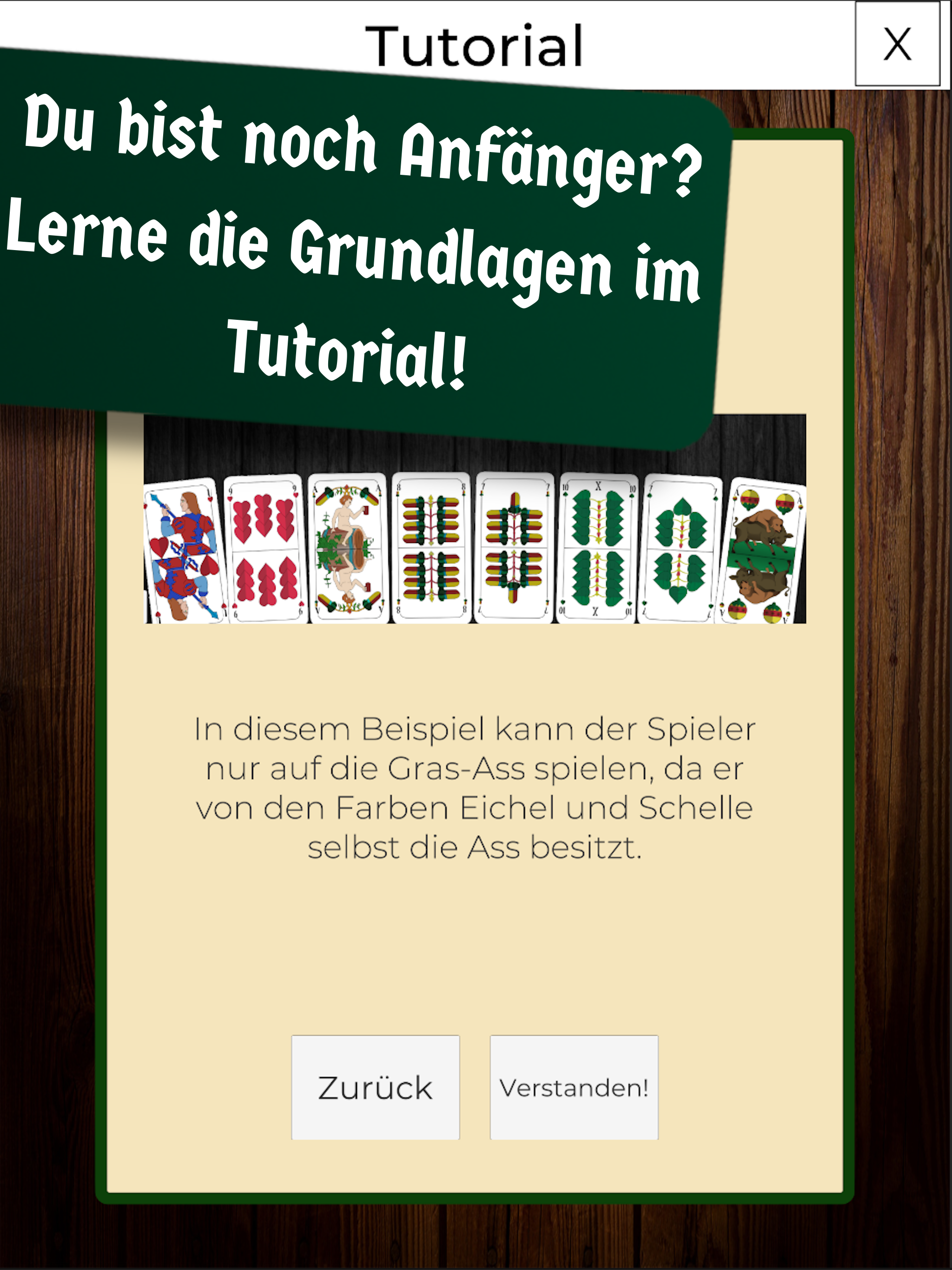 Schafkopf Offline Lernen