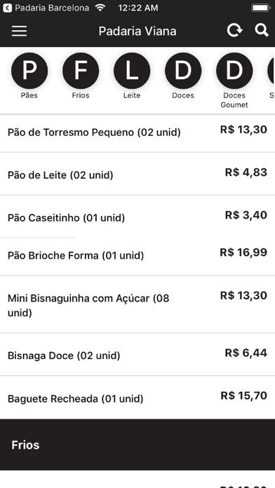 Padaria Viana Screenshot