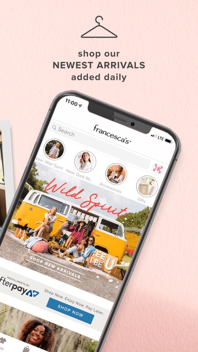 francesca's - Women's Boutique Screenshot