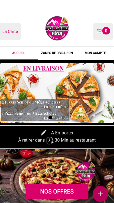 Volcano Pizza Villeneuve Screenshot