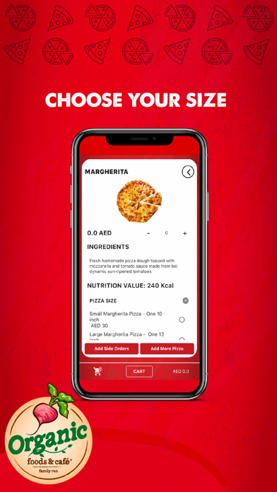 Organic Pizza Screenshot