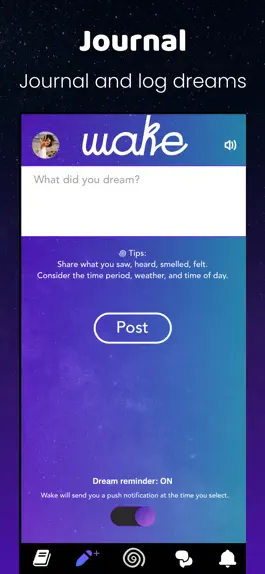 Game screenshot Wake Dream Journal apk