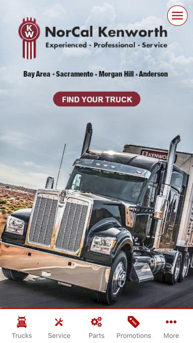 NorCal Kenworth Screenshot