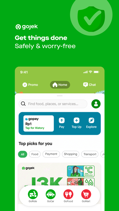 Gojek By Pt Go Jek Indonesia Ios United States Searchman App Data Information