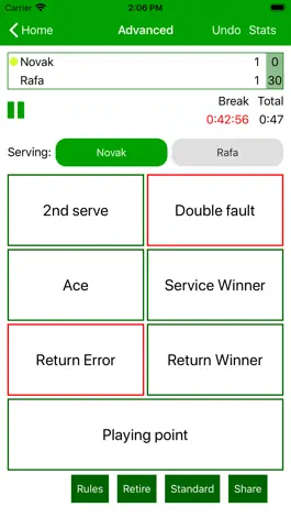 Game screenshot Tennis Umpire App apk