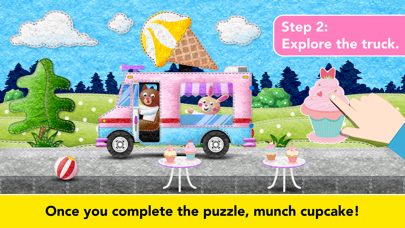 Amazing Ice Cream Truck Game with Alex and Dora: Kids Vehicles 2 screenshot 4