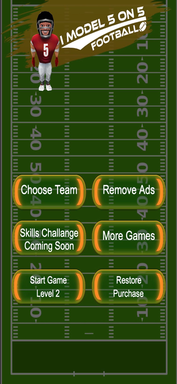 IModel 5 on 5 Football