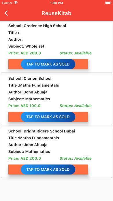 ReuseKitab Screenshot