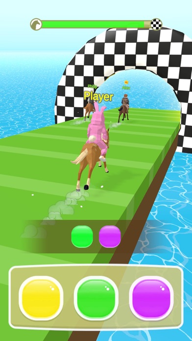 Color Rush Horse 3D Screenshot