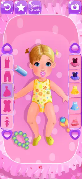 Game screenshot Baby Dress Up- games for girls mod apk
