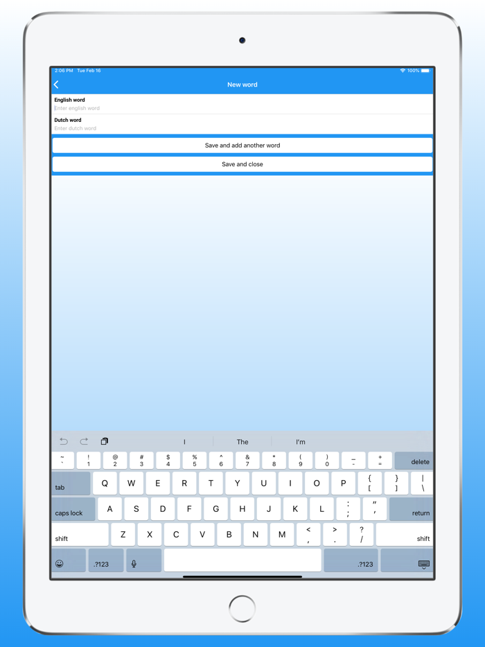 iTeachMyself - Learn new words