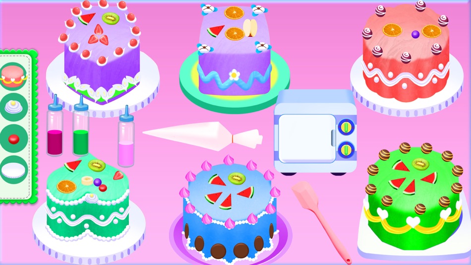 #3. Make Animal Cake Maybe Unicorn (iOS) 由: 平 类
