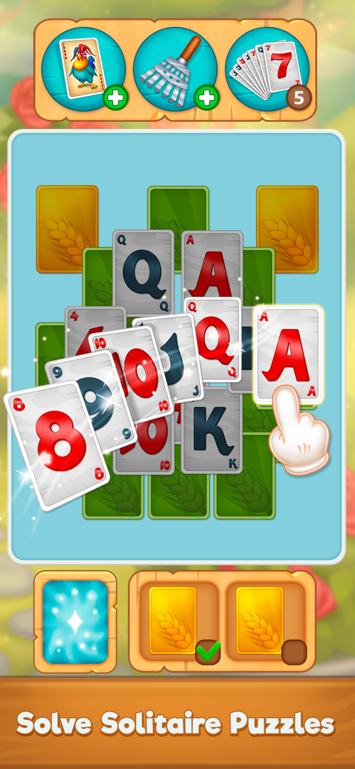 Solitaire Farm Card Game