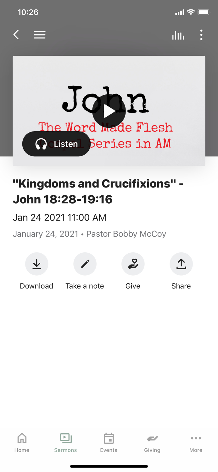 Oak Ridge Baptist Church Inc