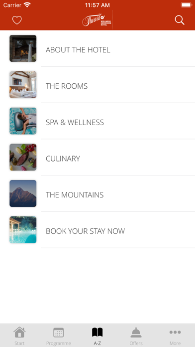 Hotel THERESA in Zillertal Screenshot