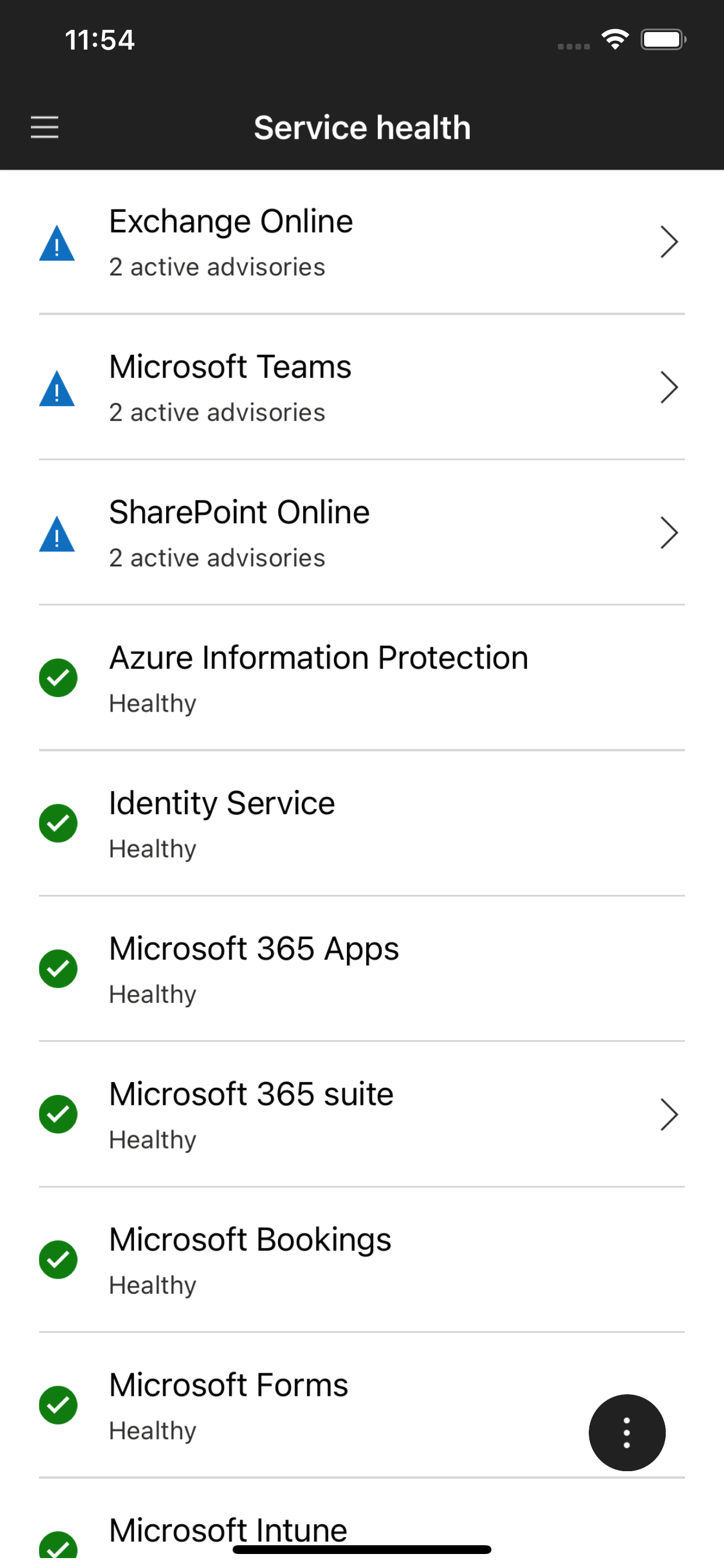 Microsoft 365 admin reviews revenue and downloads apple app store
