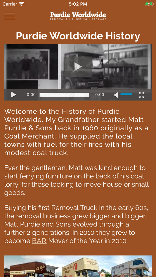 #4. Purdie Worldwide (iOS) 由: PURDIE WORLDWIDE REMOVALS & STORAGE LIMITED